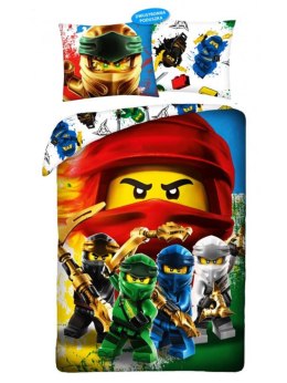 Pościel bawełna 140x200+1p70x90 Lego Ninjago 895BL