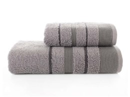 Ręcznik bawełniany frotte REGAL/3093/grey 50x90+70x140 kpl.