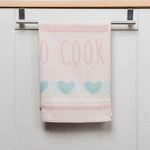 COOK Ścierka kuchenna, rozmiar 50x70cm, kolor różowo-miętowy 004 (promocja)