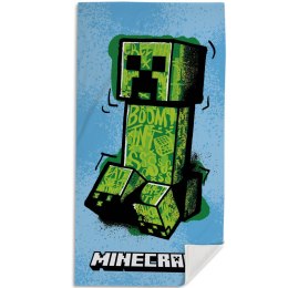 Ręcznik bawełniany 70x140 Minecraft creeper