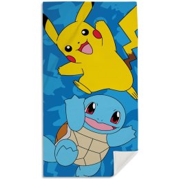 Ręcznik bawełniany 70x140 Pokemon niebieski