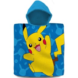Ręcznik bawełniany ponczo 60x120 Pokemon