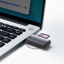 Adapter czytnik kart SD/TF USB Lite Series szary