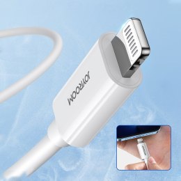 Kabel przewód do telefonów iPhone MFi USB-C - Lightning 27W PD 1.2m biały