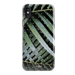 PURO Glam Tropical Leaves - Etui iPhone Xs Max (Brilliant Leaves)