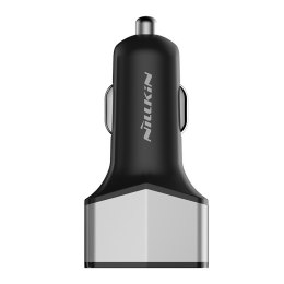 Nillkin Celerity Car Charger - Ładowarka samochodowa 2x USB + USB-C, 32W (Silver)
