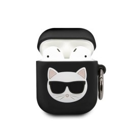 Karl Lagerfeld Choupette 3D - Etui Apple Airpods (black)