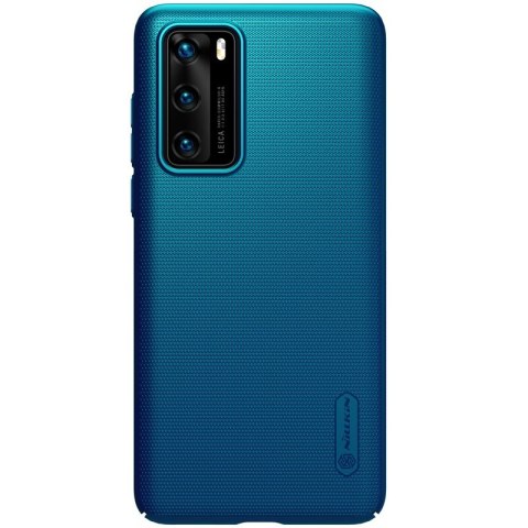 Nillkin Super Frosted Shield - Etui Huawei P40 (Peacock Blue)