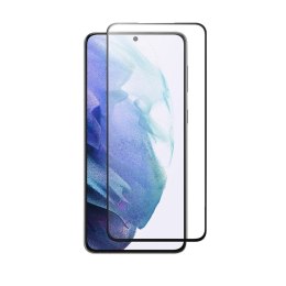 Crong 7D Nano Flexible Glass - Niepękające szkło hybrydowe 9H na cały ekran Samsung Galaxy S21+