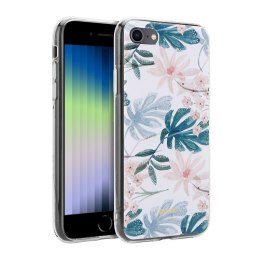 Crong Flower Case - Etui iPhone SE (2022/2020) / 8 / 7 (wzór 01)
