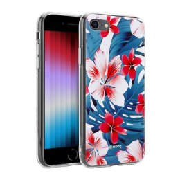 Crong Flower Case - Etui iPhone SE (2022/2020) / 8 / 7 (wzór 03)