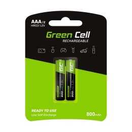 Green Cell - 2x Akumulator AAA HR03 800mAh