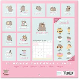 Pusheen - Kalendarz do planowania codziennego z kolekcji Foodie 2021 r