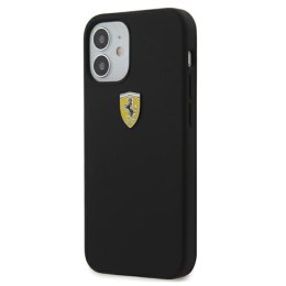 Ferrari On Track Silicone - Etui iPhone 12 mini (czarny)