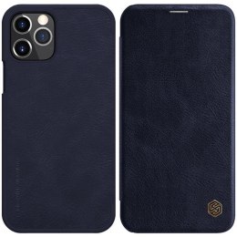 Nillkin Qin Leather Case - Etui Apple iPhone 12 Pro Max (Blue)