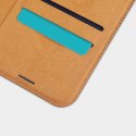 Nillkin Qin Leather Case - Etui Apple iPhone 12 Pro Max (Brown)