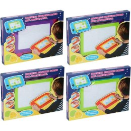 Eddy toys - Tablica magnetyczna / znikopis dla dzieci (Pomarańczowy)