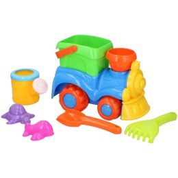 Eddy toys - Zestaw zabawek do piaskownicy 8 el. Pociąg