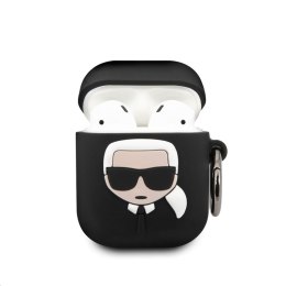 Karl Lagerfeld Bundle Ikonik - Zestaw etui do Apple Airpods 1 / 2 + Power Bank z lusterkiem