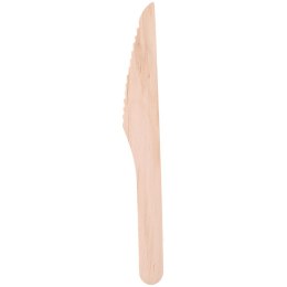 Cuisine Elegance - Zestaw drewnianych noży 16,5 cm 50 szt.