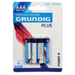 Grundig - Zestaw baterii cynkowych AAA / R03 1.5 V 4 szt.