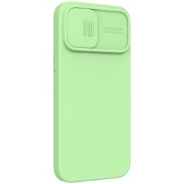 Nillkin CamShield Silky Magnetic - Etui Apple iPhone 13 Pro Max z osłoną aparatu (Mint Green)