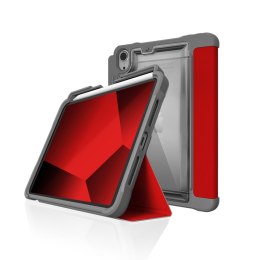 STM Dux Plus - Etui pancerne iPad mini 6 (2021) MIL-STD-810G z funkcją ładowania Apple Pencil (Red)