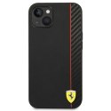 Ferrari Carbon - Etui iPhone 14 (Czarny)