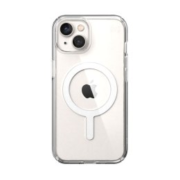 Speck Presidio Perfect-Clear + MagSafe - Etui iPhone 14 / iPhone 13 z powłoką MICROBAN (Clear)