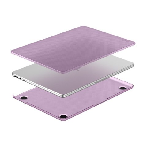 Incase Hardshell Case - Etui MacBook Air 13,6" M3 (2024) / M2 (2022) (Dots/Ice Pink)