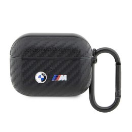 BMW Carbon Double Metal Logo - Etui AirPods Pro (Czarny)