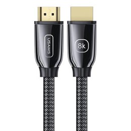 USAMS US-SJ497 - Kabel HDMI - HDMI 2.1 2m z obsługą 8K 60 Hz / 4K 120 Hz (czarny)