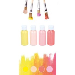 Artico - Zestaw farb pastelowych akrylowych w tubkach 80 ml 4 kolory (Zestaw 1)