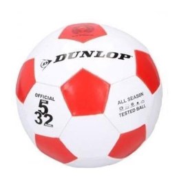 Dunlop - Piłka do piłki nożnej r. 5 (Czerwony)