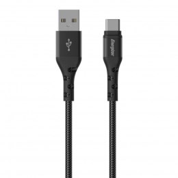 Energizer Ultimate - Kabel połączeniowy USB-A do USB-C 2m (Czarny)