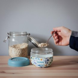 Quokka Bubble Food Jar - Pojemnik na żywność / lunchbox 500 ml (Watercolor Leaves)