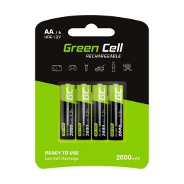 Green Cell - 4x Akumulator AA HR6 2000mAh