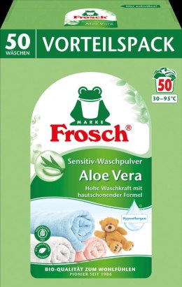 Frosch Aloe Vera Sensitiv Proszek do Prania 50 prań DE