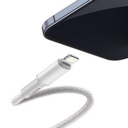 Kabel przewód do iPhone USB-C - Lightning szybkie ładowanie 20W 2m - biały