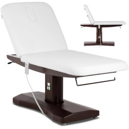 Łóżko stół leżanka kosmetyczna do masażu elektryczna 200 kg PESCARA - biała