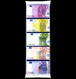 MaitreTruffout Banknoty EURO Czekolada Mleczna 5x15g