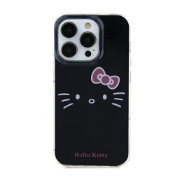 Hello Kitty IML Kitty Face - Etui iPhone 15 (czarny)