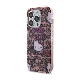 Hello Kitty IML Tags Graffiti - Etui iPhone 15 Pro Max (różowy)