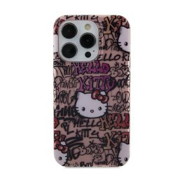 Hello Kitty IML Tags Graffiti - Etui iPhone 15 (różowy)