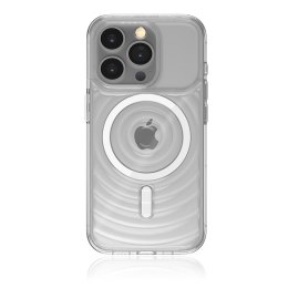 STM Reawaken Ripple MagSafe - Etui antystresowe iPhone 15 Pro (Clear)