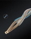 Płaski patchcord kabel przewód sieciowy UTP RJ45 Cat 6 1000Mbps 2m czarny