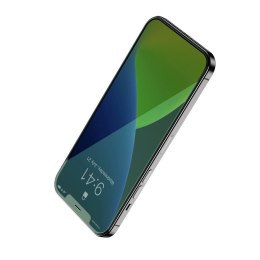 Zielone szkło hartowane 0.15mm z filtrem Anti Blue Light iPhone 12 Pro Max ZESTAW 2szt.