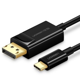 Przejściówka kabel jednokierunkowy z USB-C do Display Port 4K 1.5m czarny