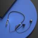 Douszne bezprzewodowe słuchawki bluetooth zestaw słuchawkowy U5Plus czarny