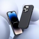 Elastyczne silikonowe etui na telefon do iPhone 14 Pro Protective Case czarny